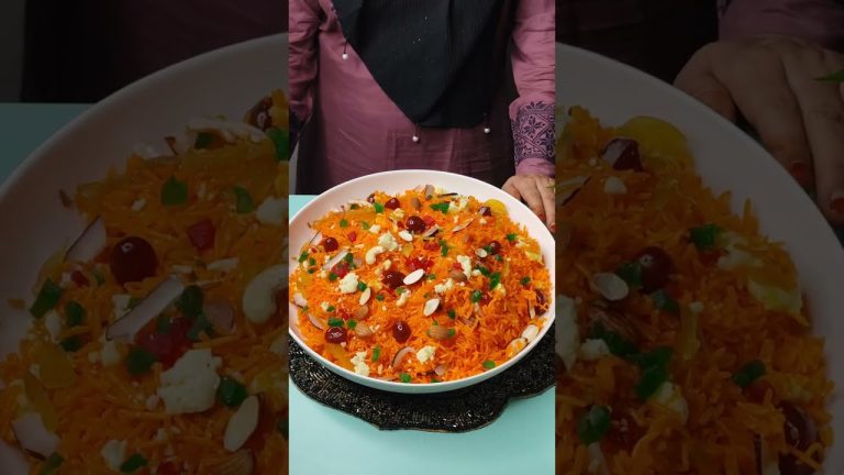 Degi Style Zarda Recipe| #shorts #zarda #recipe #recipe #dessert #meethechawal