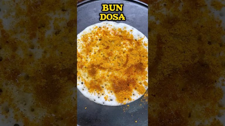 பன் தோசை 😋👌| Bun Dosa recipe😋👌#shorts #bundosa #bun #dosa