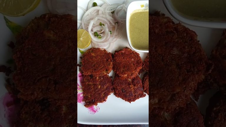 🔥BEEF SHAMI TIKKIYA!! Full video on my channel #food #recipe Subscribe my channel #thankyou 🏡🥰😋th