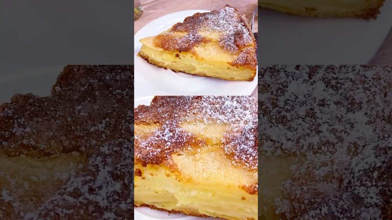 Moist ! Fluffy ! How to Make Perfect French Apple Cake | Easy Recipe #dessert #appledessert #cake