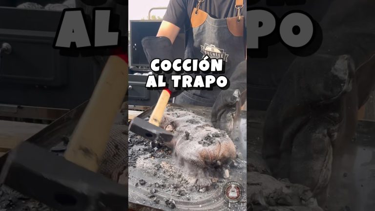 COCCIÓN AL TRAPO 🔥 #asado #carne #bbq