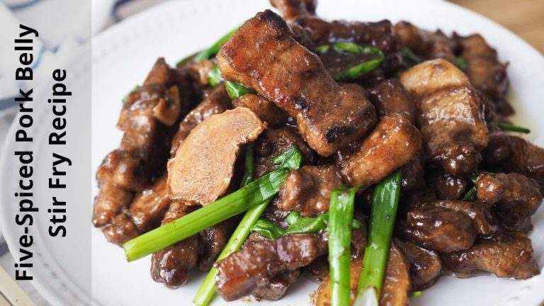 Five-Spiced Pork Belly Recipe