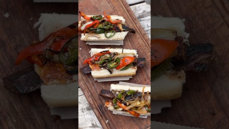 Cheese & Steak Argentine Beef Dogs 🥩🌭🔥