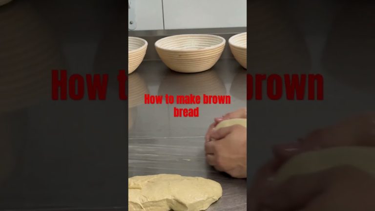 How to make brown bread #viralvideo #shorts #ytviral ￼