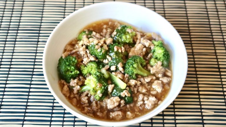 Broccoli with Silky Pork Sauce Recipe – Japanese Cooking 101