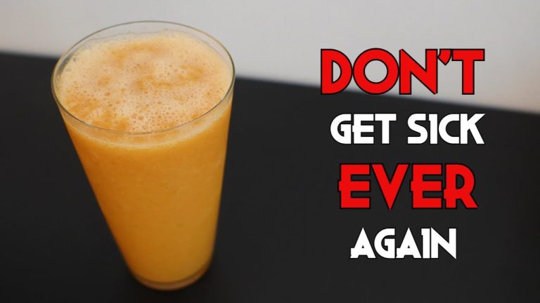 BEAT THE FLU SMOOTHIE 💪🏻Easy Healthy Smoothie Recipe