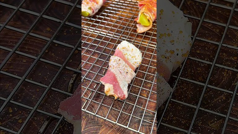 Spicy Bacon Wrapped Pickles 🥒 #foodvideo #recipe #appetizer # #bbq #appetizerideas