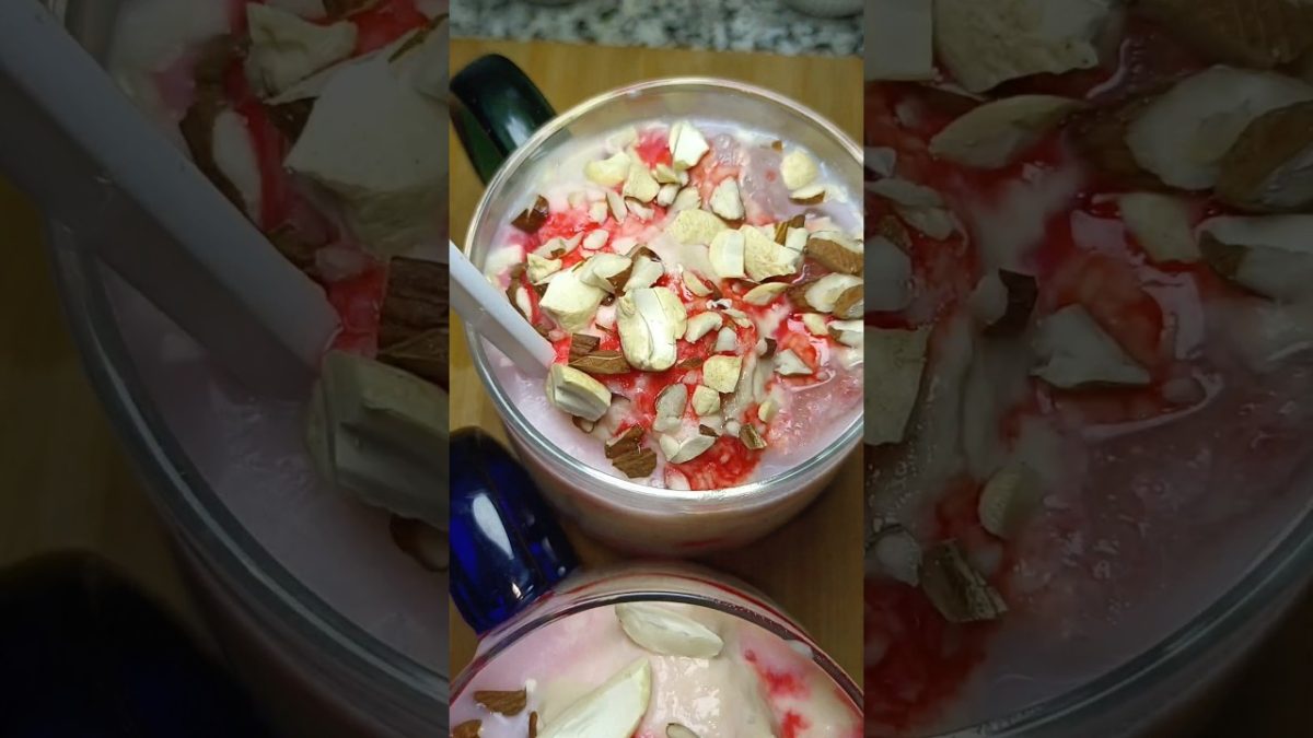 Ice cream Falooda Recipe by Bee kitchen #shorts