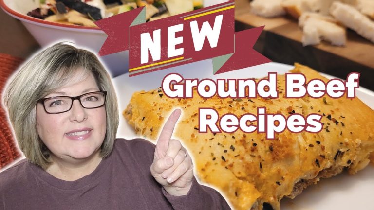 3 EASY Ground Beef Recipes I've NEVER MADE BEFORE! You'll ❤️ The Tasty Runza Crescent Roll Casserole