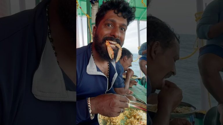 பார்த்தாலே எச்சி ஊரும்🤤 | கடல் மேல சிறப்பான சமையல் #thenkadalmeenavan #reels #seafood