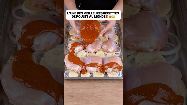 L’une des meilleures recettes de poulet au monde ‼️🤯🤤#cooking #recette #delicious#chicken #pourtoi