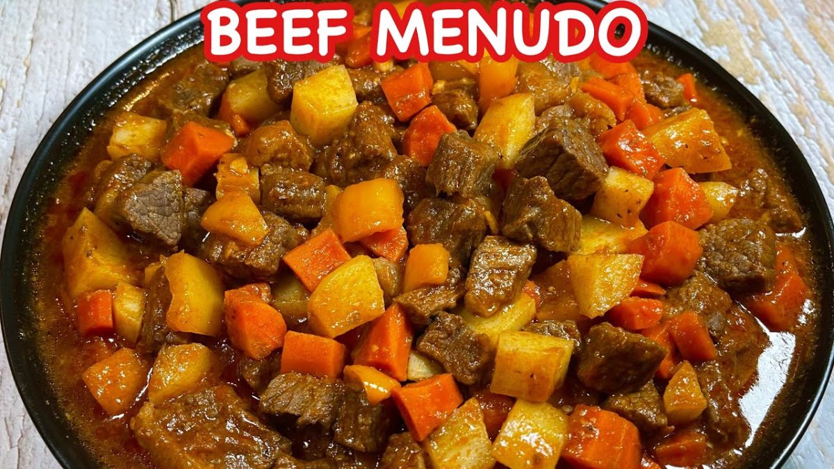 BEEF MENUDO | Quick and Easy Beef Menudo in OSYTER SAUCE | Pinoy Simple Cooking