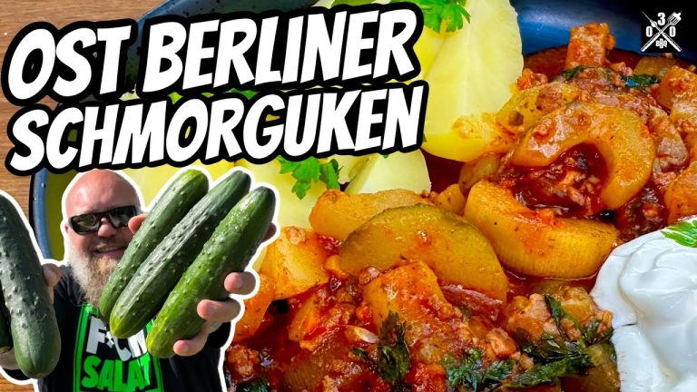 DDR Schmorgurken wiederentdeckt – 030 BBQ