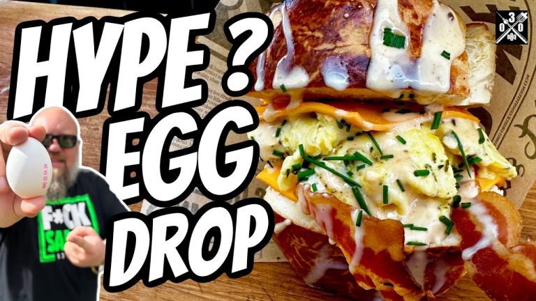 Hype Check EGG Drop Sandwich | kann das was – 030 BBQ