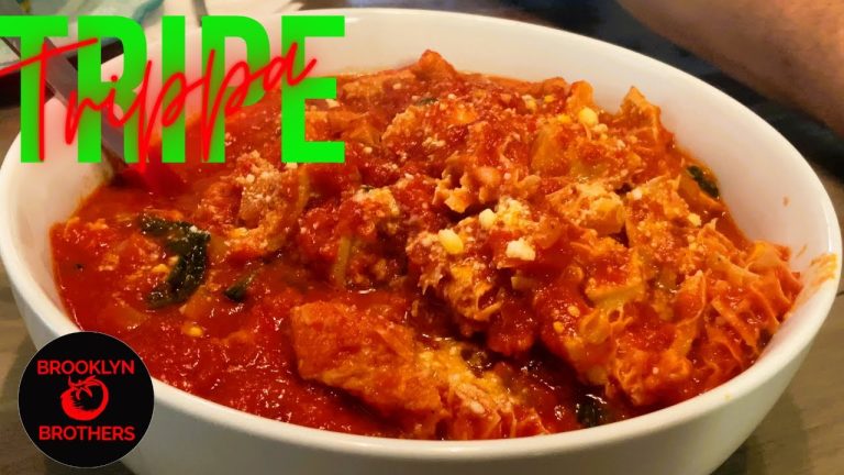 Italian-Style Tripe Recipe | How to Cook Beef Tripe