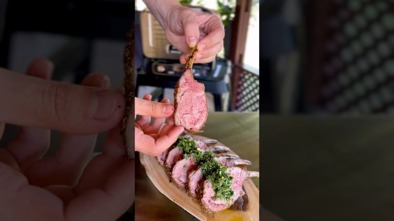 צלעות טלה במעשנה