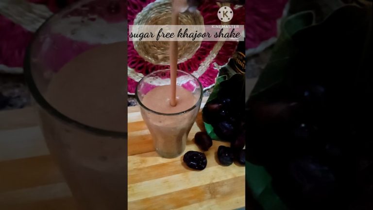 Viral Date Shake Recipe: Easy and Delicious! (2024) #shorts #viral