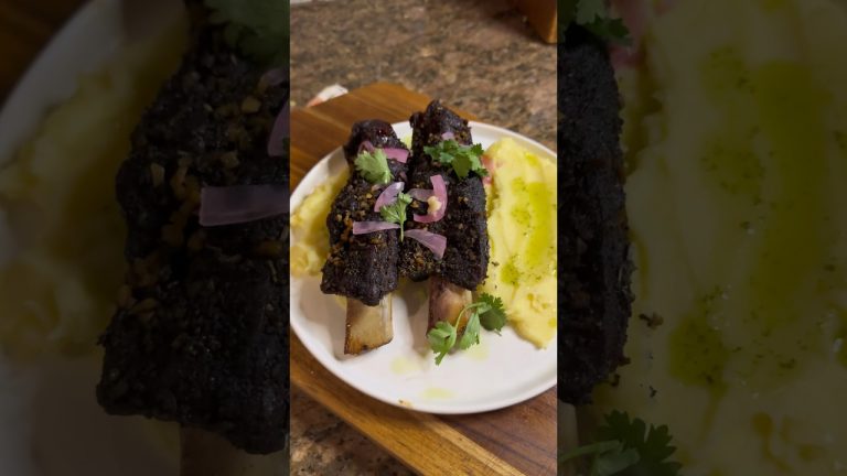 Beef Ribs done right #cooking #food #foodasmr