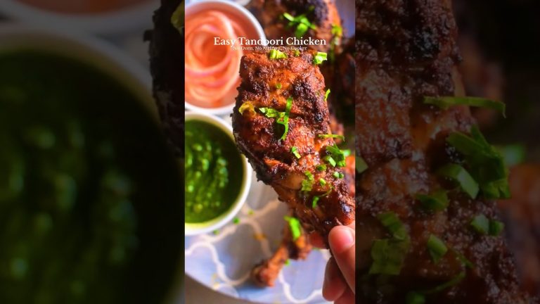 Easy Tandoori Chicken! 🍗 #tandoorichicken #shorts #youtubeshorts