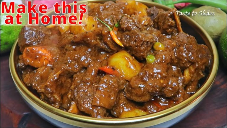 Delicious! Beef Kaldereta – Fall off the Bone ❗So Delicious &  So TENDER 💯✅