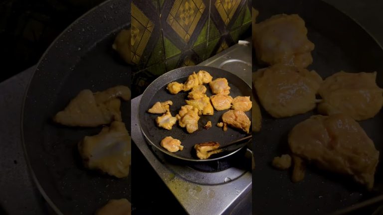 Butter 🧈 Chicken 🍗 #shorts #asmr | Foods Cinema