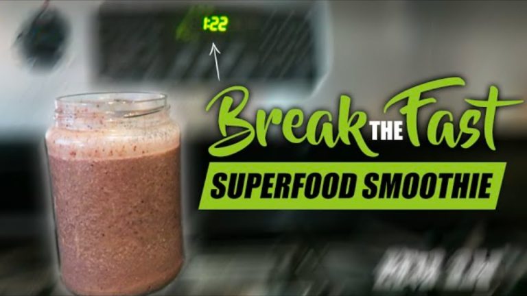 Superfood Maca Powder Smoothie Recipe To Break A Fast | LiveLeanTV