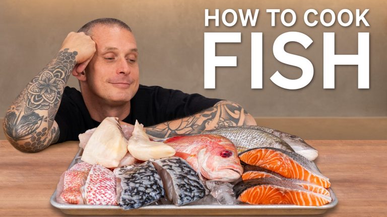 6 Different Fish – 9 Cooking Methods – Anyone Can Cook