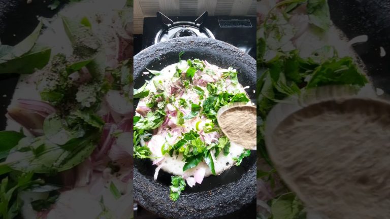 Ghee Pepper onion dosa recipe 😋 👌 😍 |Healthy Breakfast recipe #shorts #shortscooking #shortsfeed