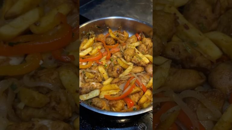 SALT & PEPPER CHICKEN & CHIPS RECIPE 🥡🥢