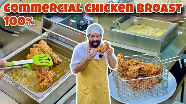 10 Minutes Chicken Broast Recipe – Crispy Fried Chicken – Juicy Chicken Fry – BaBa Food RRC