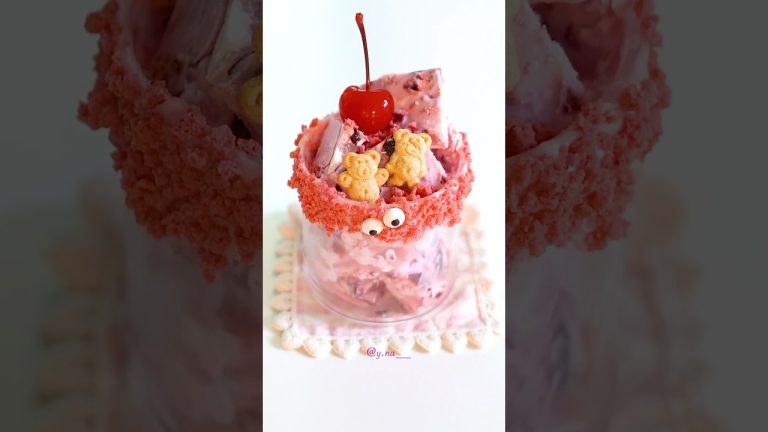 Cherry yogurt icecream 체리 요거트 아이스크림 🍒