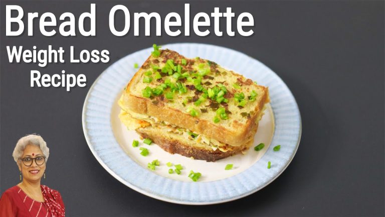 Bread Omelette Recipe – Easy Method To Make Bread Omelette For Weight Loss | Skinny Recipes