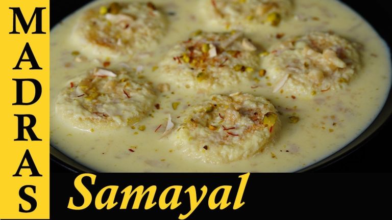 Bread Rasmalai Recipe in Tamil | Instant Rasmalai Recipe in Tamil