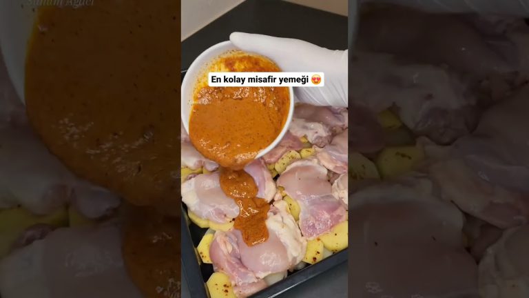 Last year, one of my most made recipes is a delicious chicken dish recipe👌#shorts #food  #reklam