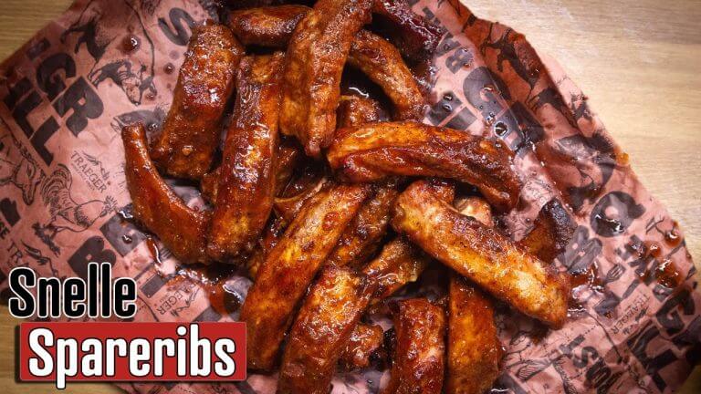 Snelle Spareribs – Burnt Ends style spareribs op de BBQ!