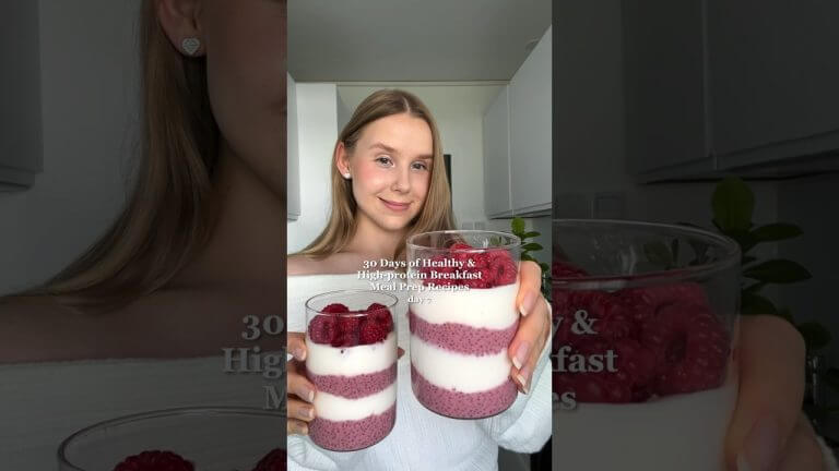 Day 7 of Healthy Breakfast Meal Prep Recipes🩷 #highprotein #easyrecipes #mealprep