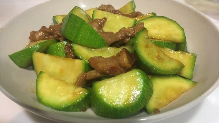 Stir Fry Pork with Zucchini