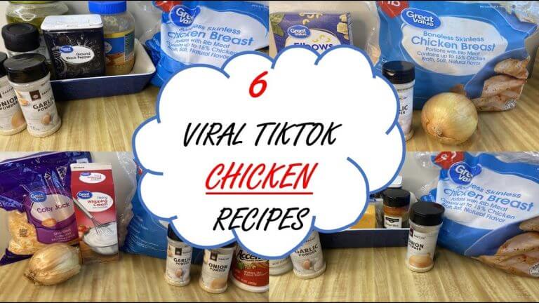 6 VIRAL TIKTOK CHICKEN RECIPES