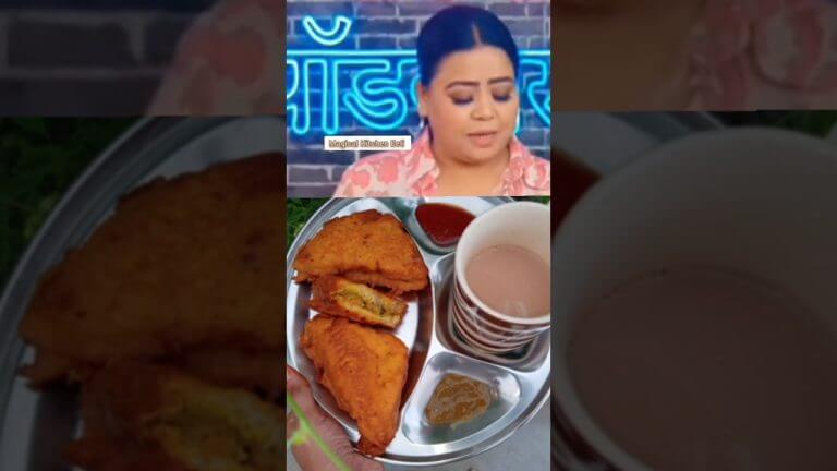 Bharti Singh's Favourite Bread 🍞 Pakoda Recipe 😋👌🏻#shorts