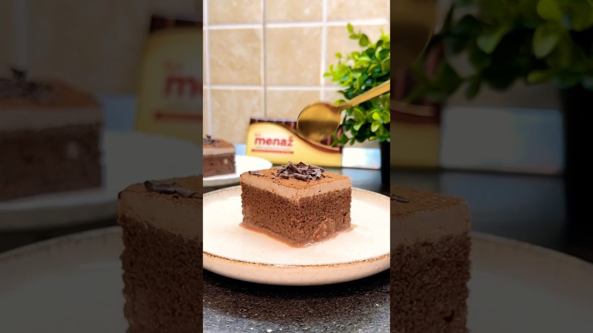 Čokoladni TRES LECHES!🍫✨ #shorts #tresleches #trileçe #chocolate #gastrobrat @menazcokolada