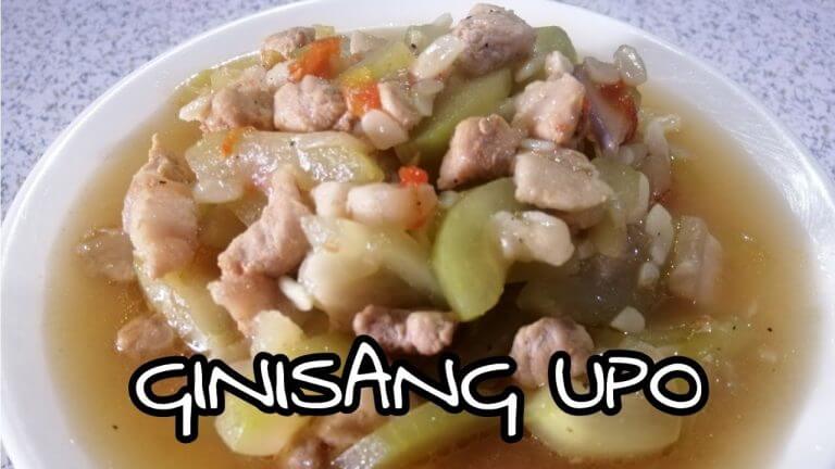 GINISANG UPO WITH PORK
