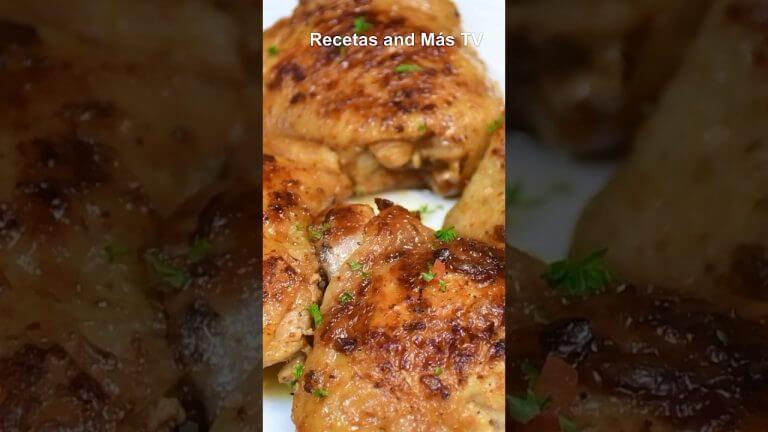 Muslos de Pollo en su jugo