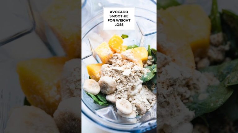 Avocado Smoothie|Avocado Spinach Smoothie|Spinach & Avocado Green Smoothie #short