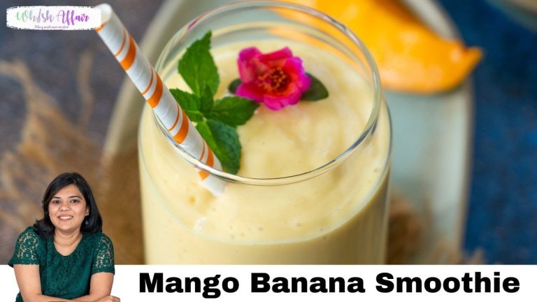 Mango Banana Smoothie Recipe