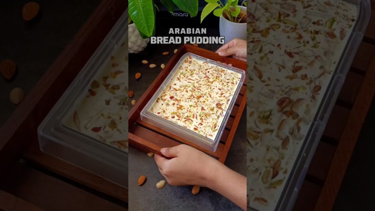 Arabian Bread Pudding| #shorts