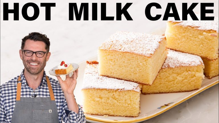 Quick and Easy Hot Milk Cake Recipe