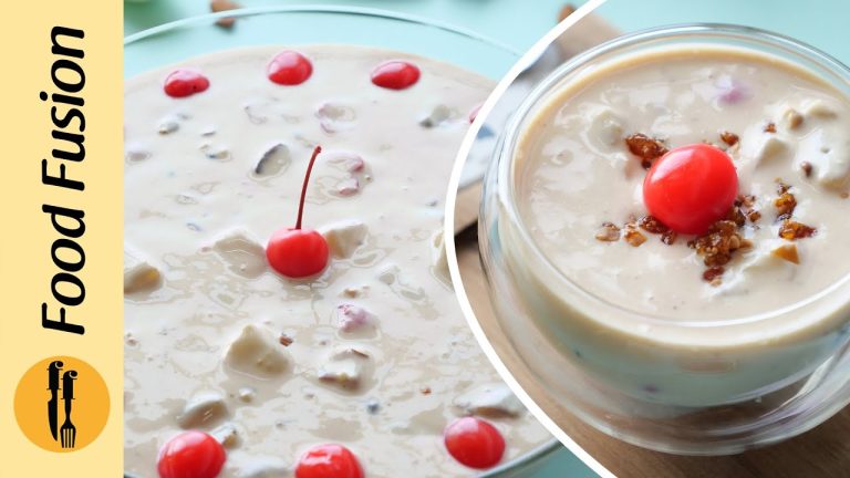 Eid Special Cherry Crunch Dessert Recipe By Food Fusion