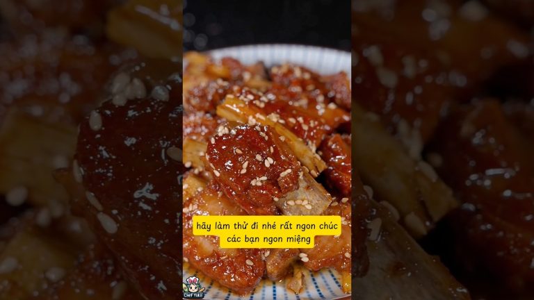 Mỗi ngày một món ăn ngon P278  #chefyuki #shorts