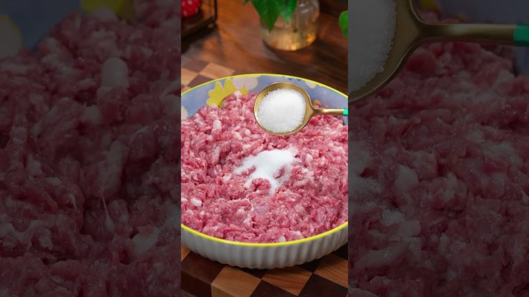 肉馅加面糊，竟然做出这么好吃的美食！大人小孩都爱吃！#肉馅 #家常菜 #美食教程 #烹飪 #料理 #food #cooking