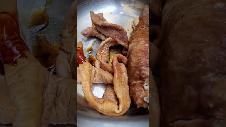 Crispy Pig Intestine #shorts #foodatasty #food #cooking #eating